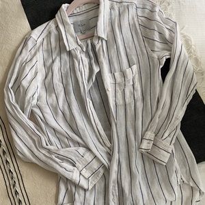 High quality designer button down